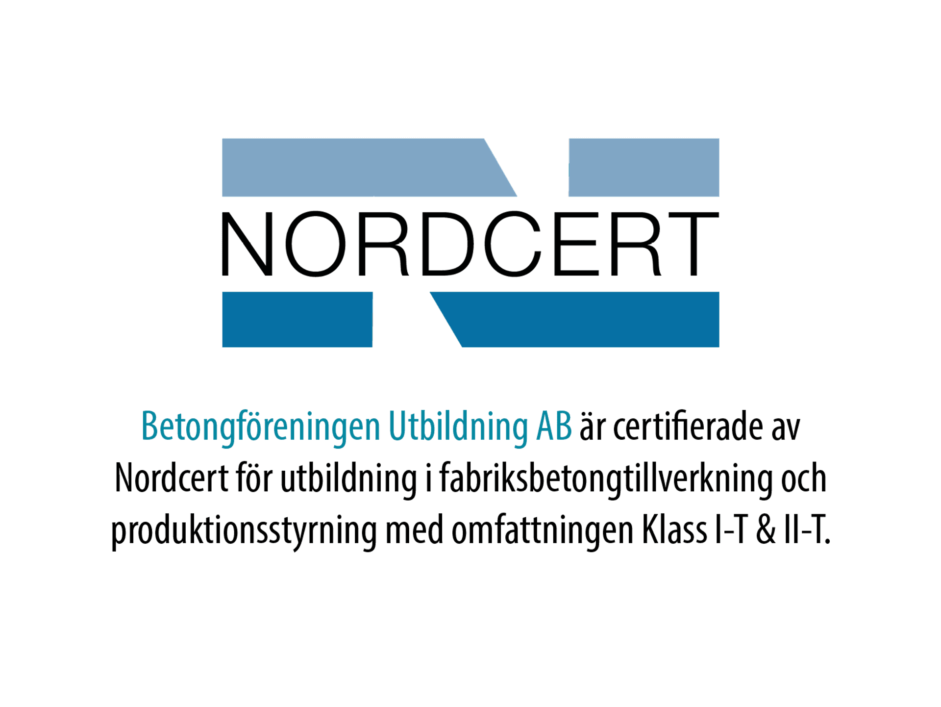 Nordcerts logo